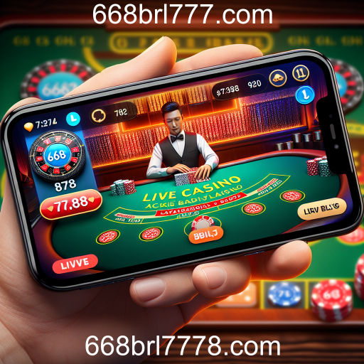 Descubra o Cassino Ao Vivo no 668brl777.com